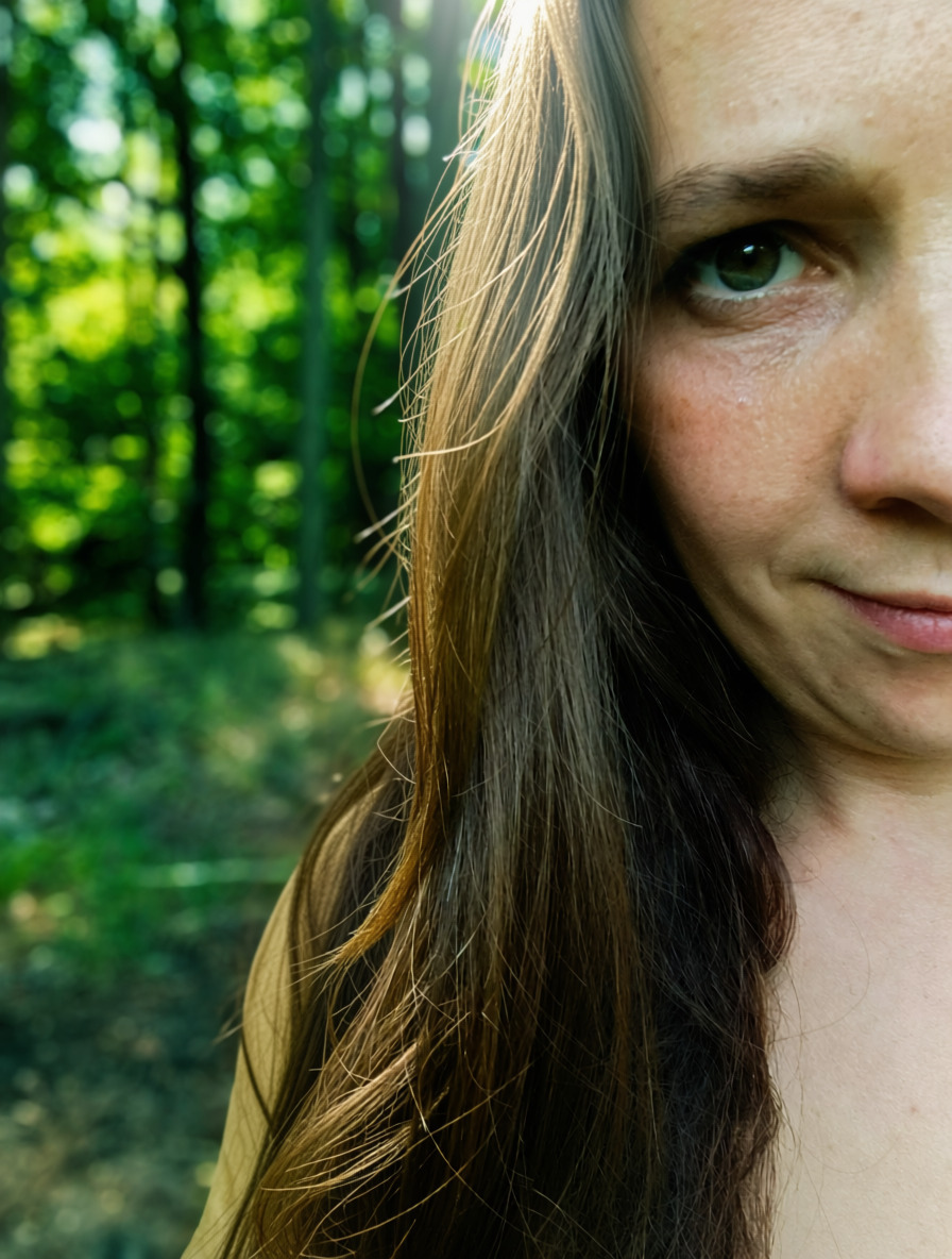 Kristýna Koláčková v přírodě